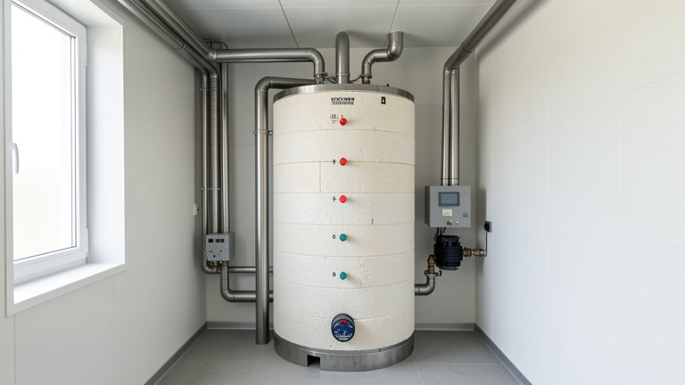 Domestic hot water tank