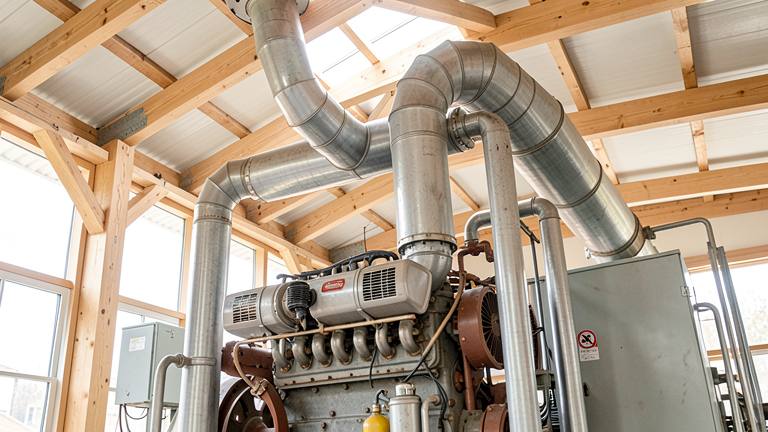How good is the CO2 balance of a CHP unit?