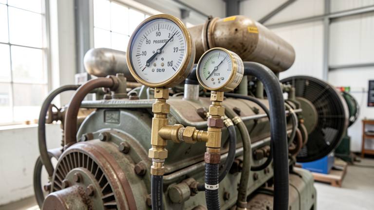 When is the oil pressure critical?
